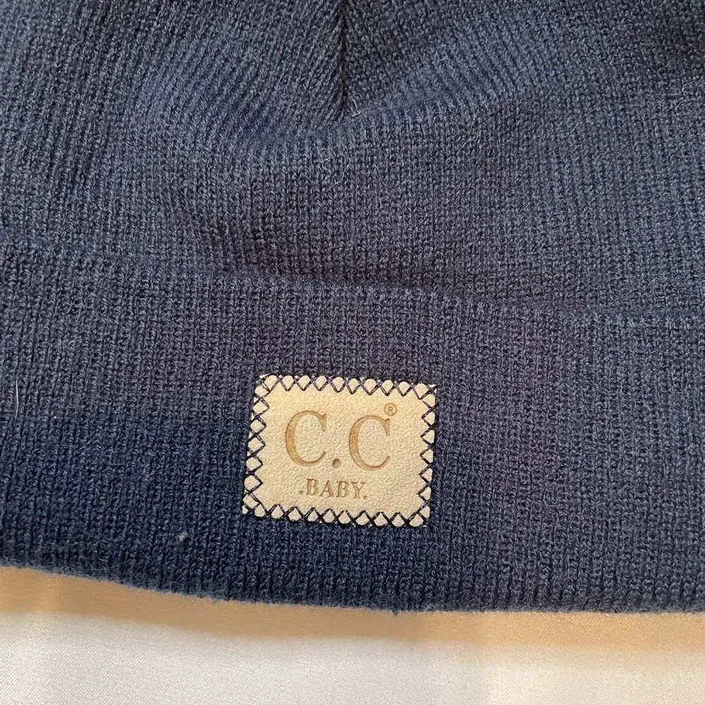 C.C Baby OS navy blue beanie